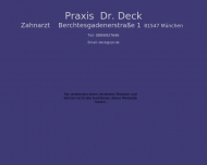 Bild Deck Wolfgang Dr. Zahnarzt Praxis