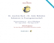 Bild Zahnarzt Dr. Joachim Buck 