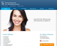 Website Rothe Thora Dr. u. Brauns Carsten Dr. Zahnärzte