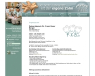 Website Berger Franz X. Dr.med.dent. & Kollegen Zahnärzte