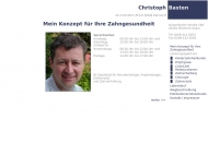 Bild Basten Christoph Dr.med.dent. MSD (USA)