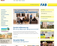 Website Flensburger Arbeiter-Bauverein eG
