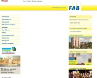 Website Flensburger Arbeiter-Bauverein eG