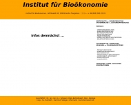 Bild Institut fr Biokonomie
