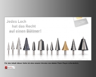 B?TTNER Stufenbohrer mit Spiralnut