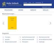 Bild Mohr Siebeck GmbH & Co.KG Verlag