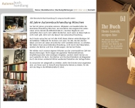 Website Autorenbuchhandlung ABC Gesellschaft