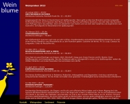 Website Weinblume