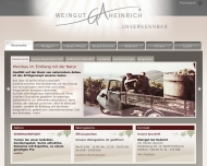 Website Weingut G. A. Heinrich