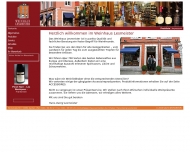 Website Weinhaus Lesmeister, Ihr Spezialist für Wein, Sekt und Spirituosen ...