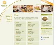 Website Bäckerei Konditorei Ziegler