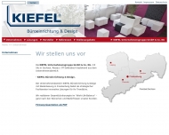 Website Kiefel B�roeinr. & Design