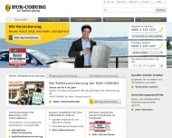 Website Huk-Coburg
