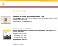 Bild WACKER Verlag