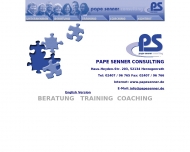 Bild Pape Senner Consulting Unternehmensberater
