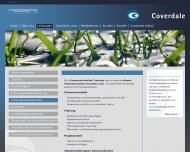Website Coverdale Team Management Deutschland