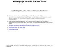 Bild Haas Dr. Rainer
