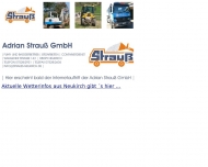 Bild Strauss Adrian GmbH Fuhr- und Baggerbetrieb