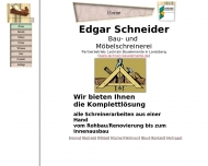 Bild Schneider E. Bau- und Mbelschreinerei