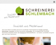 Bild Schlembach Alfred Schreinerei