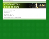 Bild Kloppenburg Bernd Bestattungen