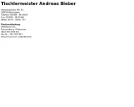 Website Bieber Andreas Tischlermeister