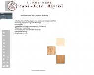 Bild Bayard Hans-Peter Schreinerei