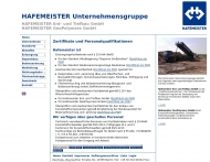 Website Hafemeister Erd- und Tiefbau