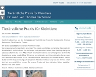 Bild Tierarztpraxis Dr. Thomas Bachmann Tierarzt & Tierrztin Kleintierpraxis