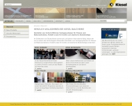 Website Kiesel Bauchemie