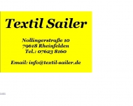 Bild Textil Sailer Herrenmode
