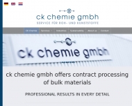 Bild CK Chemie GmbH Service fr Roh- und Kunststoffe