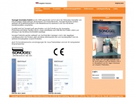 Website Sonogel Vertriebs