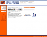 Bild Kamenzin Heinz StukkateurGesch.