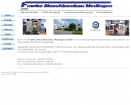 Bild Franke Maschinenbau Medingen GmbH