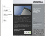 Website Ralf Kleiber