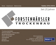 Bild Forstenhusler Stefan Trockenbau