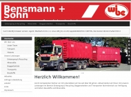Bild Bensmann Wilhelm & Sohn GmbH u. Co. KG Mineralle u. Containerdienst