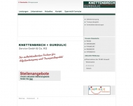 Website Knettenbrech + Gurdulic Umweltservice