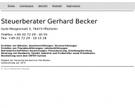Bild Becker Gerhard Steuerberater