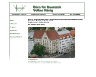 BAUSTATIK H?NIG - Dresden - Baustatiken, Ingenieurb?ros, Statiken