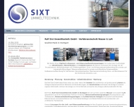 Bild Sixt Rolf GmbH Abwasser und Lufttechnik