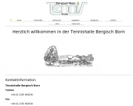 Bild Tennishalle Bergisch Born 