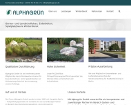 Bild Alphagrn Garten-, Landschafts- und Sportplatzbau und Pflege GmbH