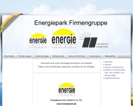 Website Energiepark Ulm
