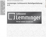 Bild Lemminger Schlosserei Metallgestaltung e.K.