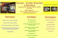 Bild Stempel Schilder Laserbeschriftung Folientext Ritzerfeld Nrnberg ...