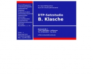 Bild Klasche DTP-Satzstudio