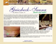 Website Griesbeck Saunabau