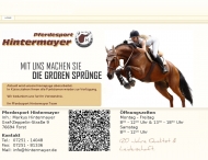 Bild Hintermayer Rudolf SattlerMstr. Reitsportbedarf